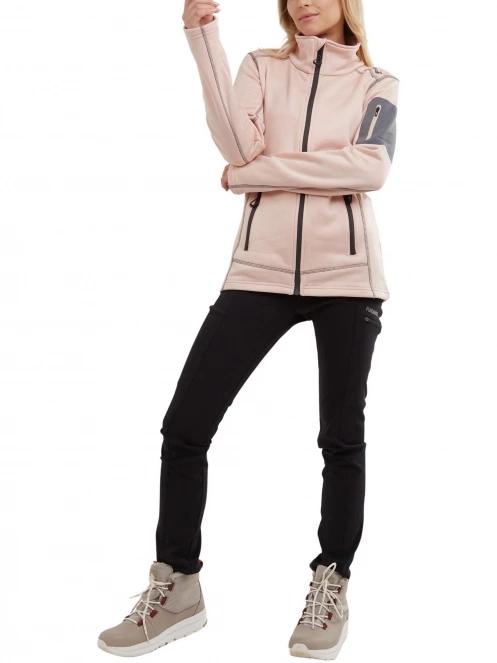 Fundango Antila Fleece Jacket női polár pulóver rózsaszín színben 4