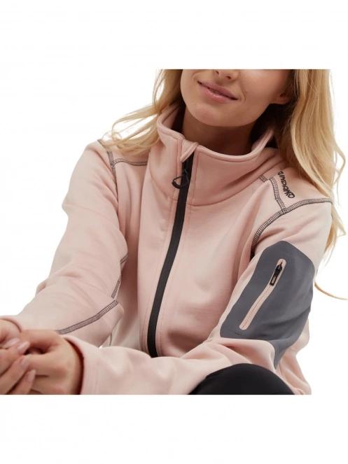 Fundango Antila Fleece Jacket női polár pulóver rózsaszín színben 6