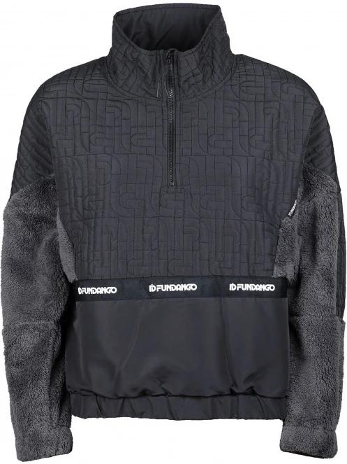 Fundango Calypso Hybrid Pullover női polár pulóver fekete színben 9