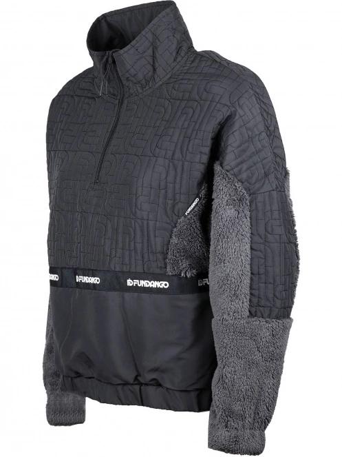 Fundango Calypso Hybrid Pullover női polár pulóver fekete színben 10