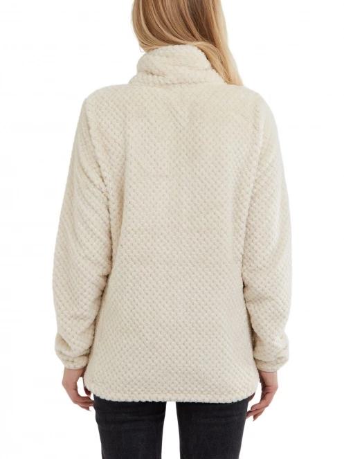 Fundango Shiren Fleece Jacket női polár pulóver homok színben 4