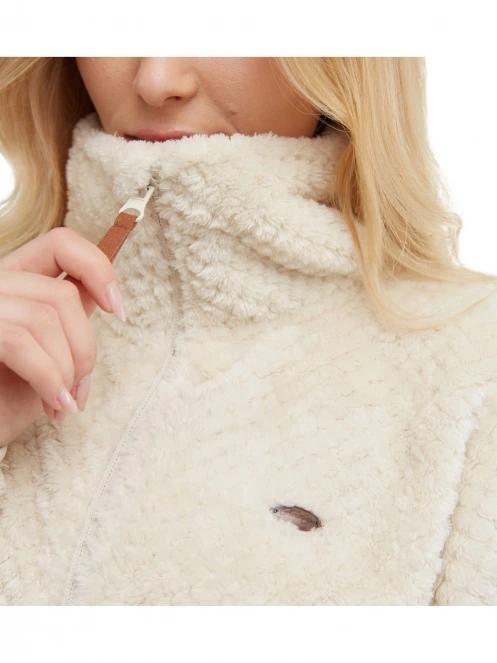 Fundango Shiren Fleece Jacket női polár pulóver homok színben 7