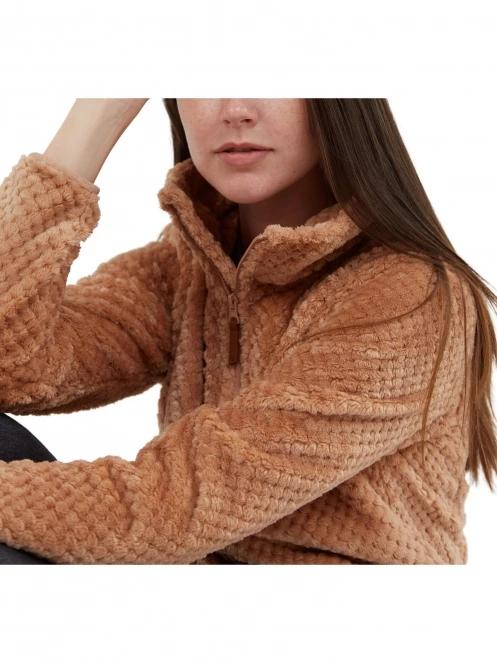 Fundango Shiren Fleece Jacket női polár pulóver oliva színben 6