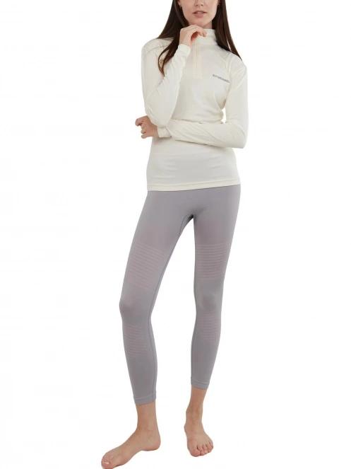 Fundango Yade Baselayer női aláöltöző felső homok színben 4