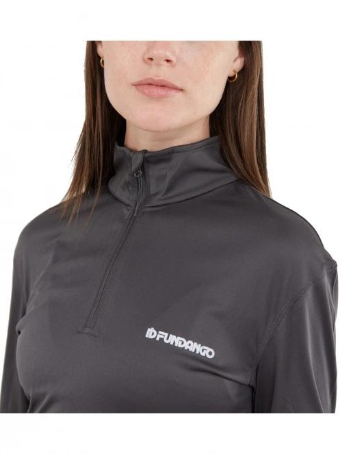 Fundango Yade Baselayer női aláöltöző felső szürke színben 6