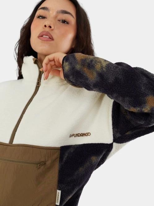 Fundango Riva Hybrid Pullover női hibrid felső zöld színben 6