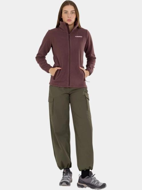 Fundango Serena Fleece Jacket női polár pulóver lila színben 4