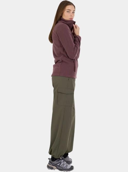 Fundango Serena Fleece Jacket női polár pulóver lila színben 5