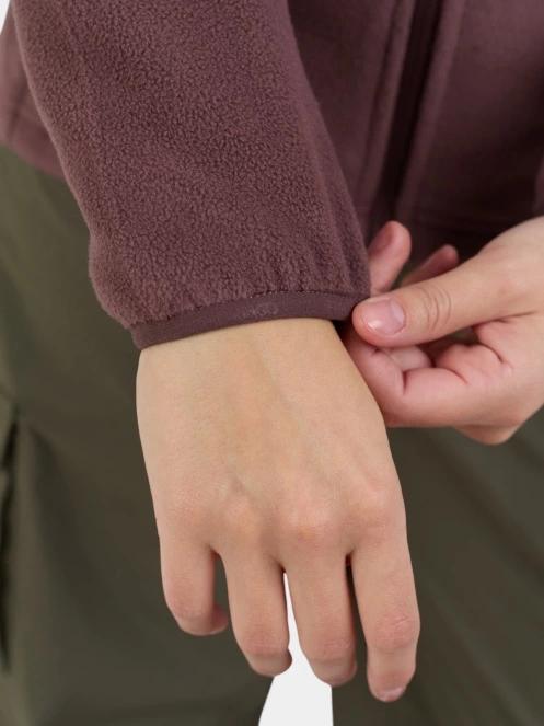 Fundango Serena Fleece Jacket női polár pulóver lila színben 8