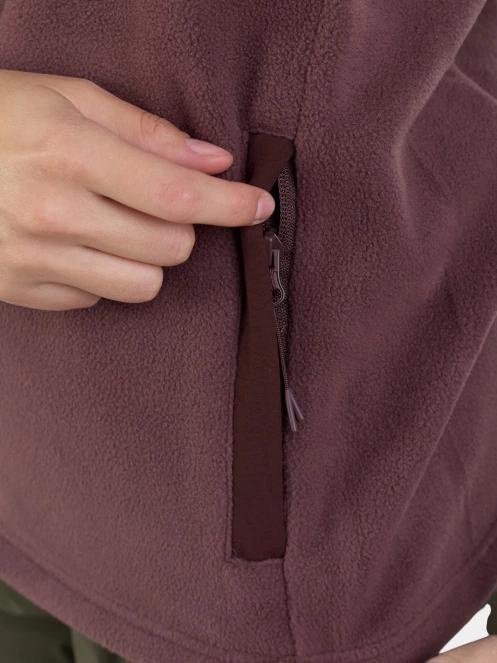 Fundango Serena Fleece Jacket női polár pulóver lila színben 9