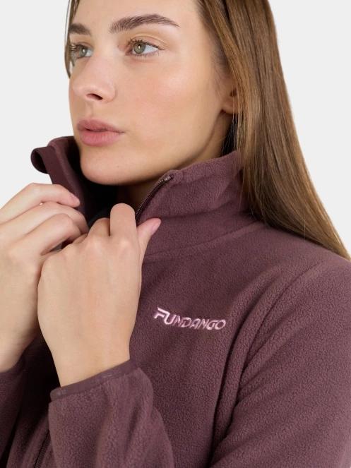 Fundango Serena Fleece Jacket női polár pulóver lila színben 10