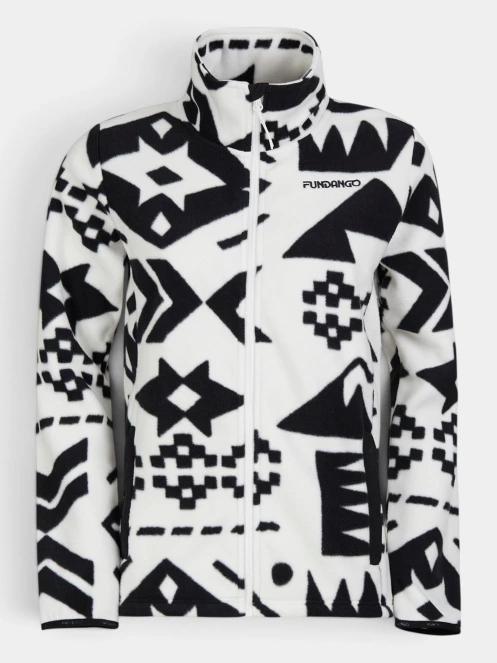 Fundango Serena Fleece Jacket női polár pulóver fehér színben 2