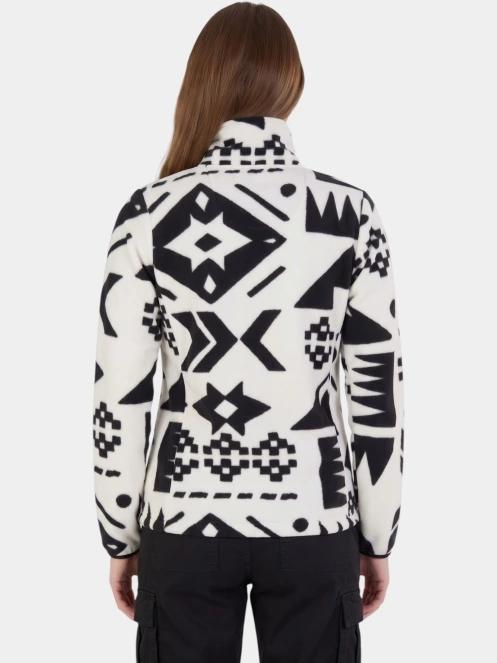 Fundango Serena Fleece Jacket női polár pulóver fehér színben 3