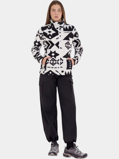 Fundango Serena Fleece Jacket női polár pulóver fehér színben 4