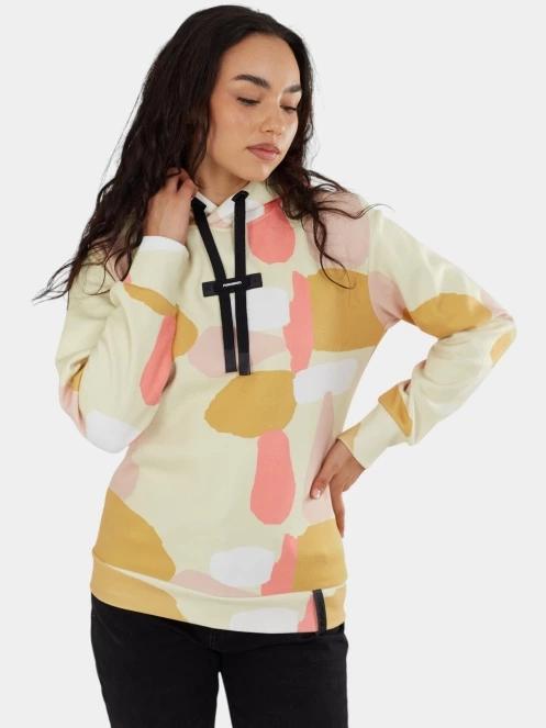 Fundango Challenger Pullover női kapucnis pulóver multikolor színben 2
