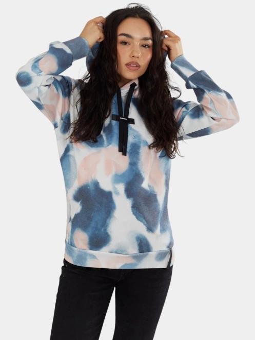 Fundango Challenger Pullover női kapucnis pulóver kék színben 5
