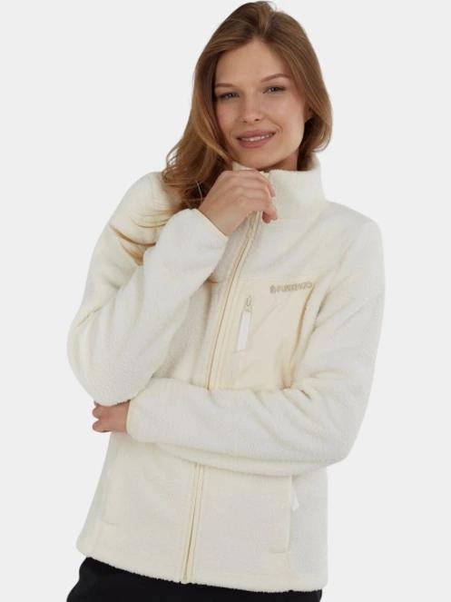 Fundango Shiloh Fleece Jacket női polár pulóver fehér színben 2