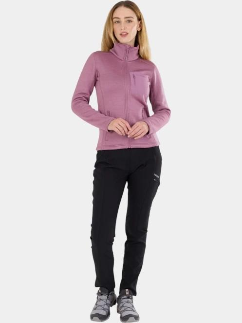 Fundango Antilles Melange Jacket női polár pulóver rózsaszín színben 5