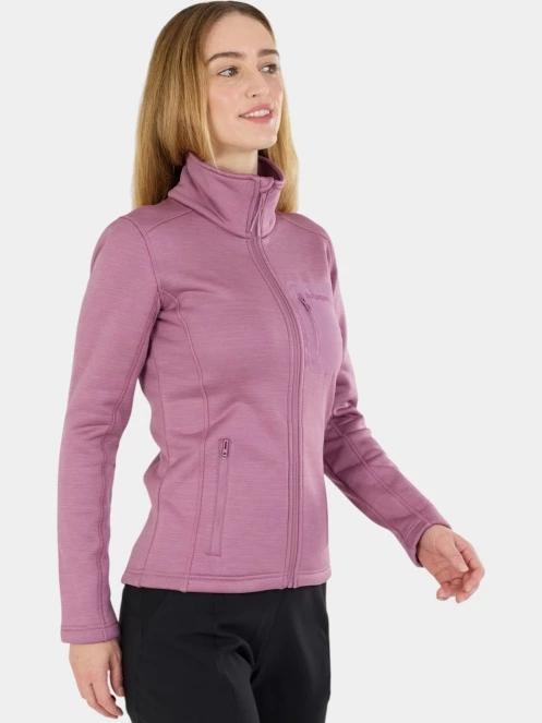 Fundango Antilles Melange Jacket női polár pulóver rózsaszín színben 6