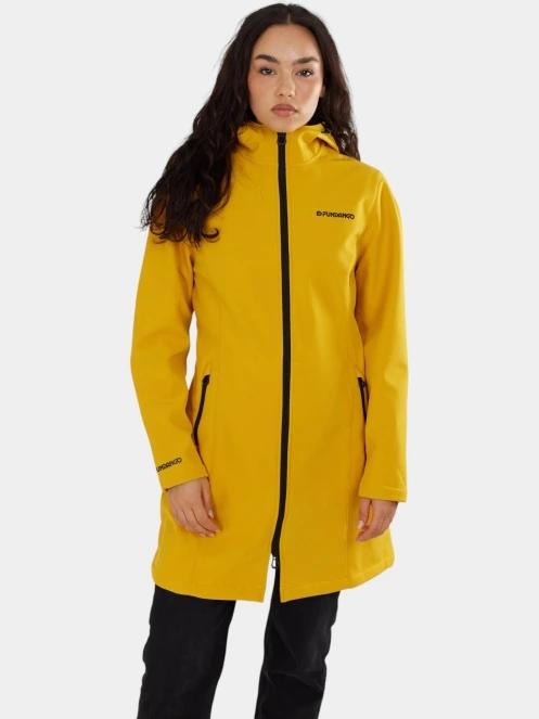 Fundango Wichita Softshell Jacket női softshell kabát sárga színben 2