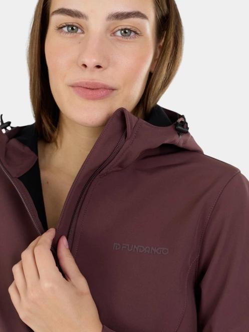 Fundango Wichita Softshell Jacket női softshell kabát lila színben 6