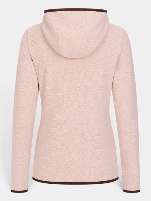 Fundango Nigata Full Zip Hoodie női hibrid felső rózsaszín színben 8