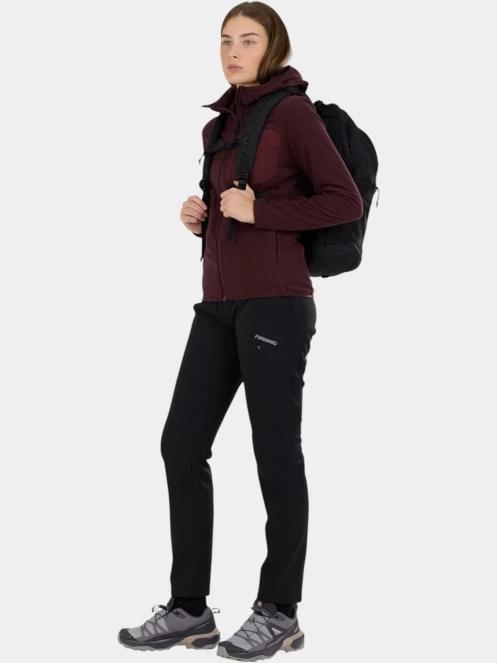 Fundango Nigata Full Zip Hoodie női hibrid felső lila színben 4