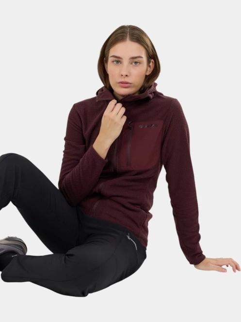 Fundango Nigata Full Zip Hoodie női hibrid felső lila színben 5
