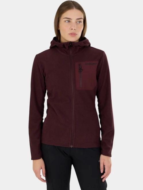 Fundango Nigata Full Zip Hoodie női hibrid felső lila színben 6