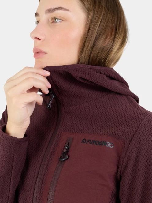 Fundango Nigata Full Zip Hoodie női hibrid felső lila színben 7