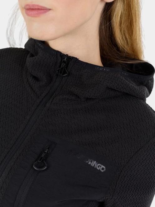 Fundango Nigata Full Zip Hoodie női hibrid felső fekete színben 7