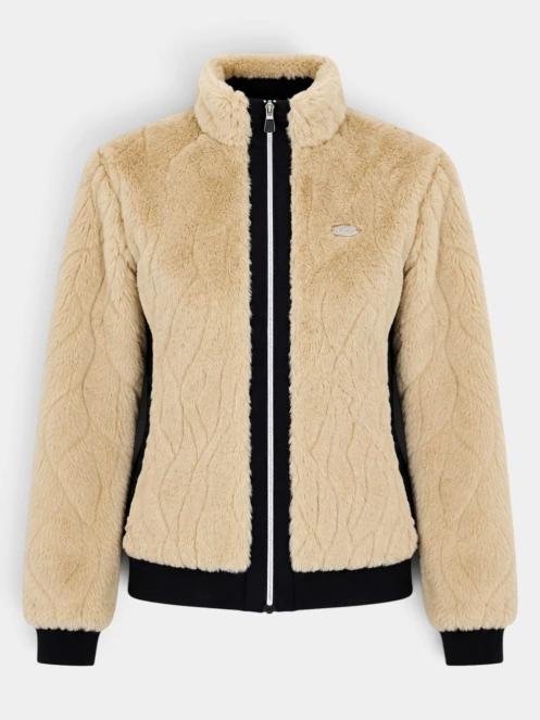 Fundango Marigold Shearling Jacket női hibrid felső homok színben 10