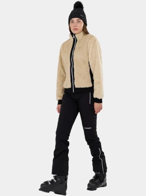 Fundango Marigold Shearling Jacket női hibrid felső homok színben 5