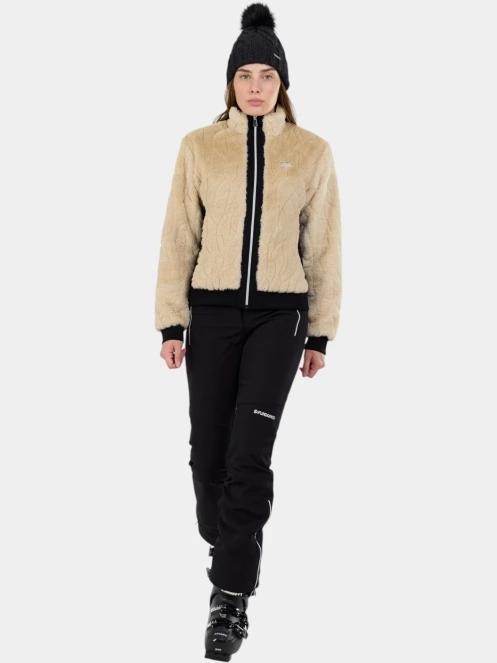 Fundango Marigold Shearling Jacket női hibrid felső homok színben 7