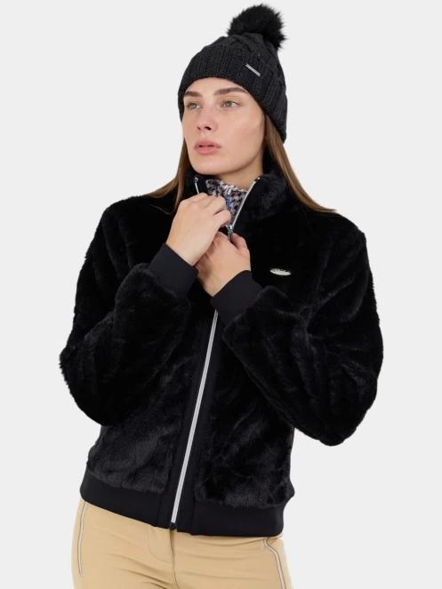 Fundango Marigold Shearling Jacket női hibrid felső fekete színben 2