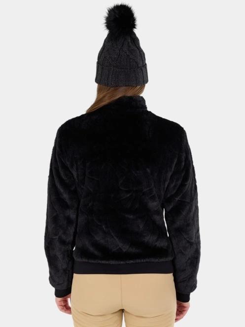 Fundango Marigold Shearling Jacket női hibrid felső fekete színben 3