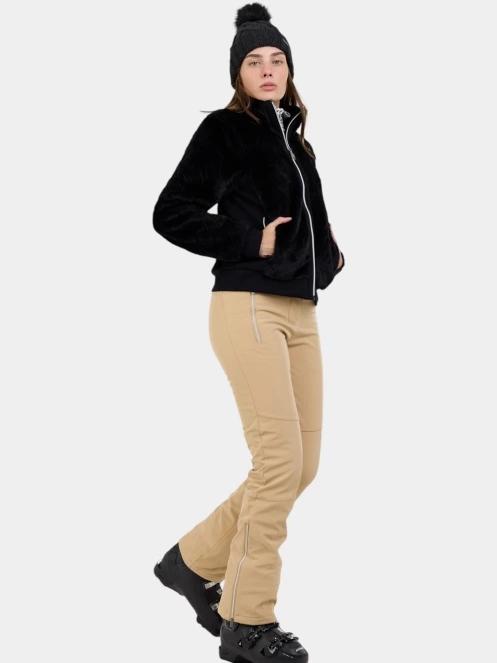 Fundango Marigold Shearling Jacket női hibrid felső fekete színben 4