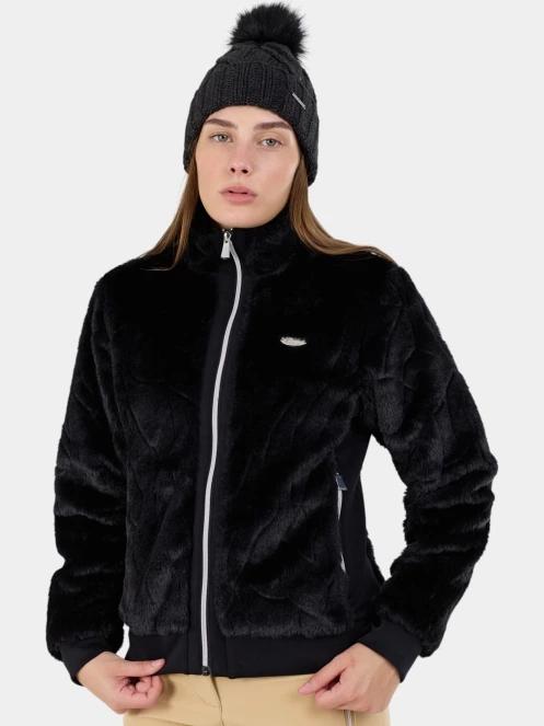 Fundango Marigold Shearling Jacket női hibrid felső fekete színben 6