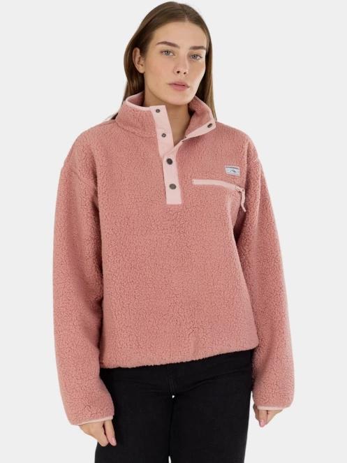 Fundango Pacha Fleece Jacket női polár pulóver rózsaszín színben 2