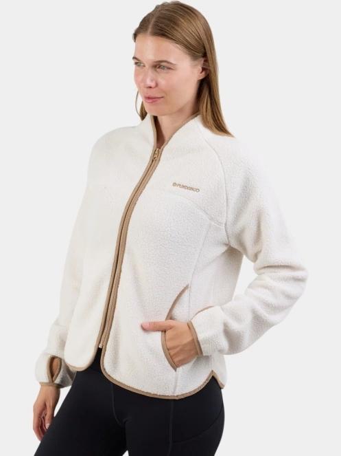 Fundango Roselake Pile Jacket női polár pulóver fehér színben 7