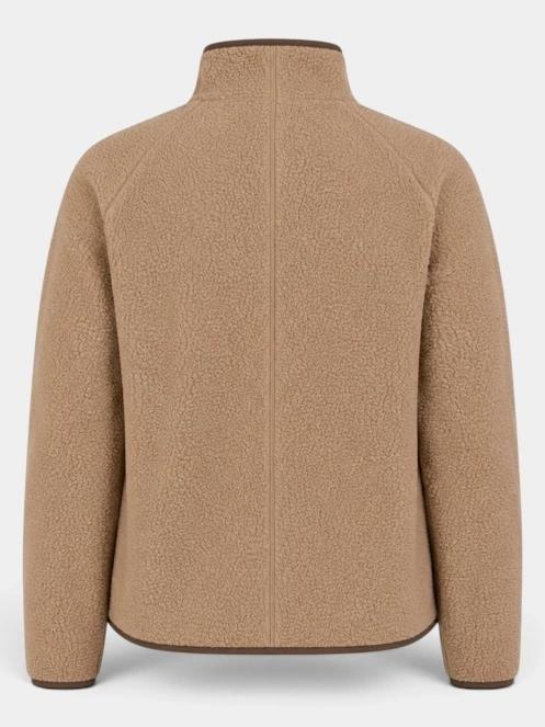 Fundango Roselake Pile Jacket női polár pulóver homok színben 9