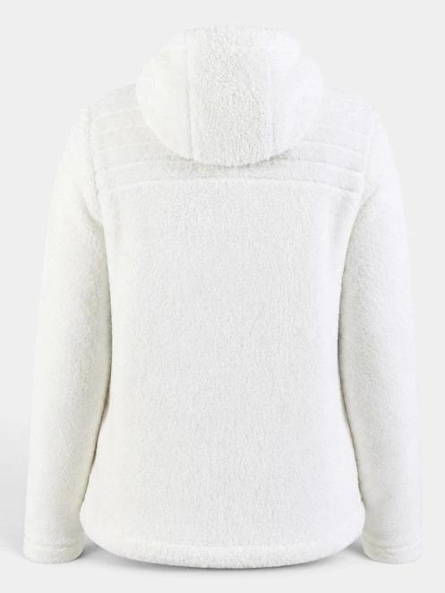 Fundango Zealand Plush Pile Jacket női polár pulóver fehér színben 8