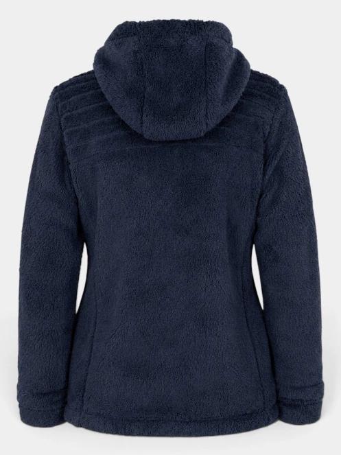 Fundango Zealand Plush Pile Jacket női polár pulóver sötétkék színben 9