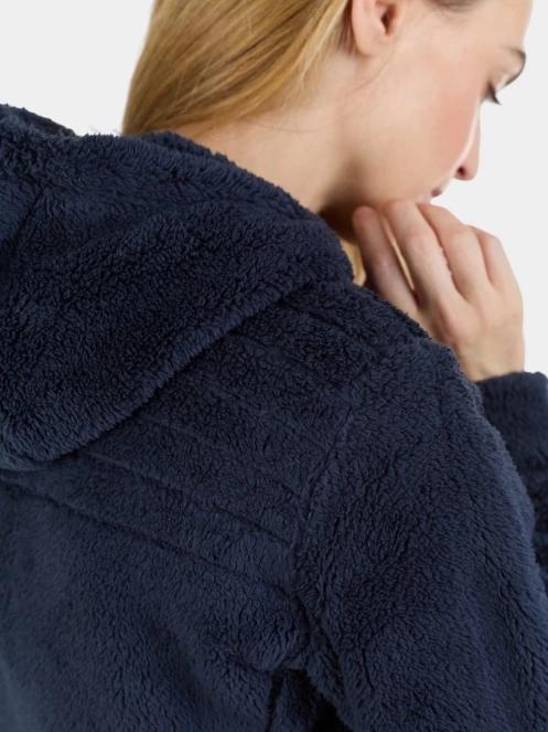 Fundango Zealand Plush Pile Jacket női polár pulóver sötétkék színben 7