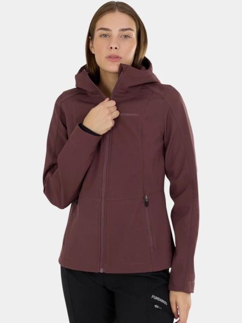Fundango Astralite Softshell Jacket női softshell kabát lila színben 2