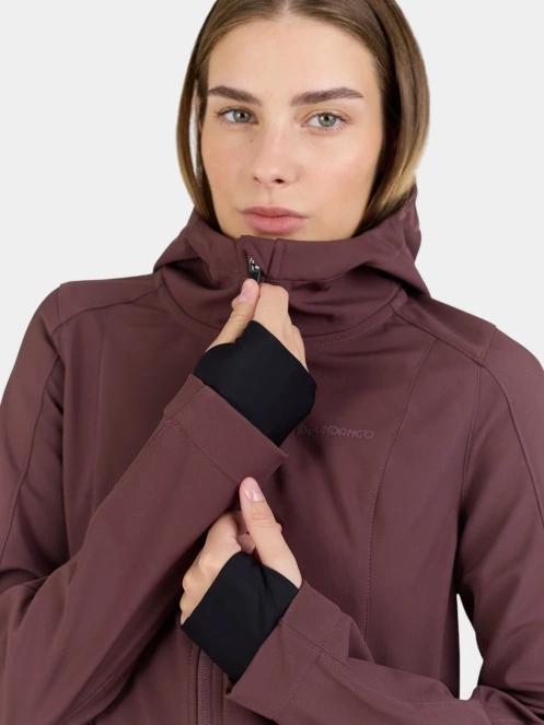 Fundango Astralite Softshell Jacket női softshell kabát lila színben 6