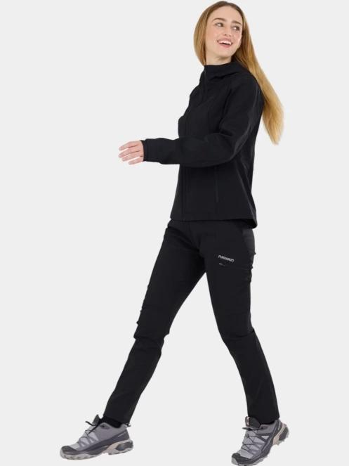 Fundango Astralite Softshell Jacket női softshell kabát fekete színben 4