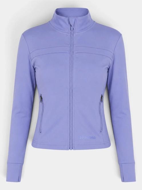 Fundango Flow Thermo Zip Up női hosszú ujjú sport póló lila színben 10