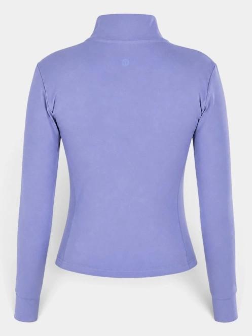 Fundango Flow Thermo Zip Up női hosszú ujjú sport póló lila színben 11
