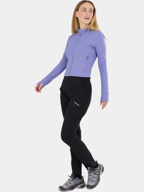 Fundango Flow Thermo Zip Up női hosszú ujjú sport póló lila színben 5